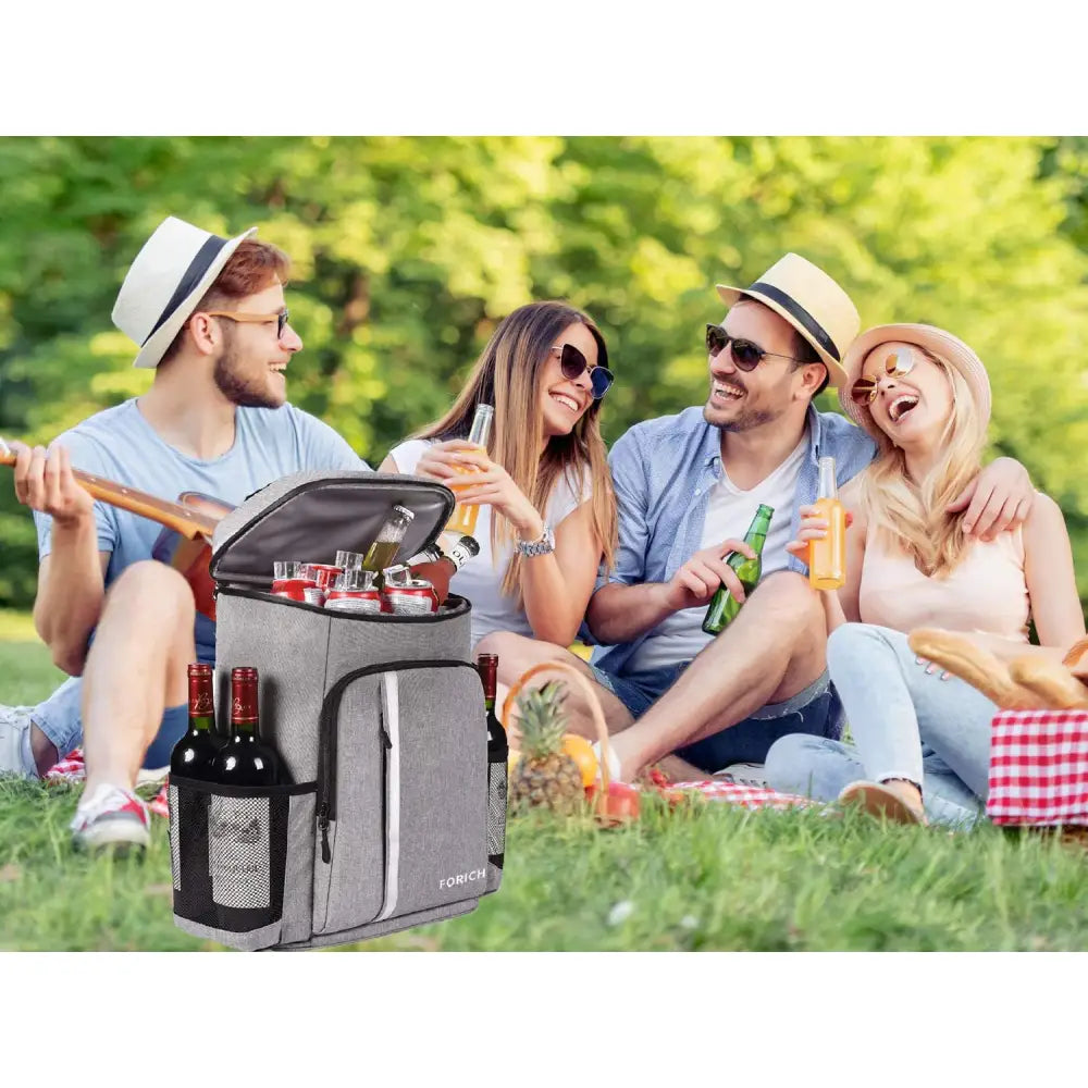 Insulated cooler bag.